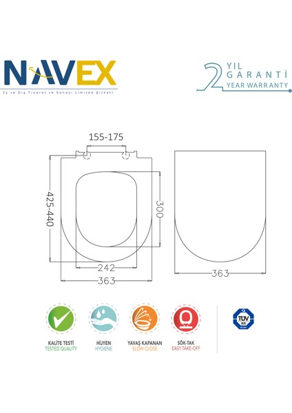 Duroplast Slim Yavaş Kapanan Klozet Kapağı indirimleri