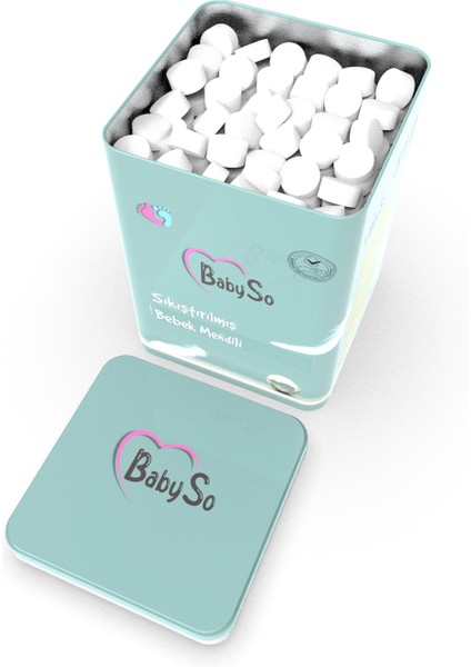 Sıkıştırılmış Bebek Mendili 512 Adet modelleri