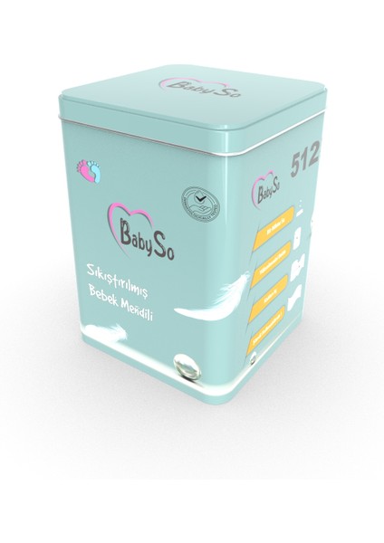 Sıkıştırılmış Bebek Mendili 512 Adet fırsatları