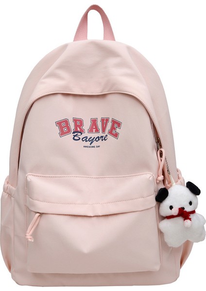 Yeni Okul Çantası Kadın Kore Baskı Küçük Taze Lise Üniversite Öğrencileri Sırt Çantası Kampüs Çift Rüzgar Sen Sistemi Basit Omuzlar Sırt Çantaları (Yurt Dışından)