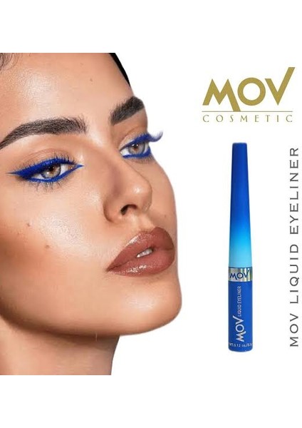 Likit Eyeliner Mavi 3.5 gr Suya Dayanıklı Kolay Uygulama Özelliğiyle modelleri