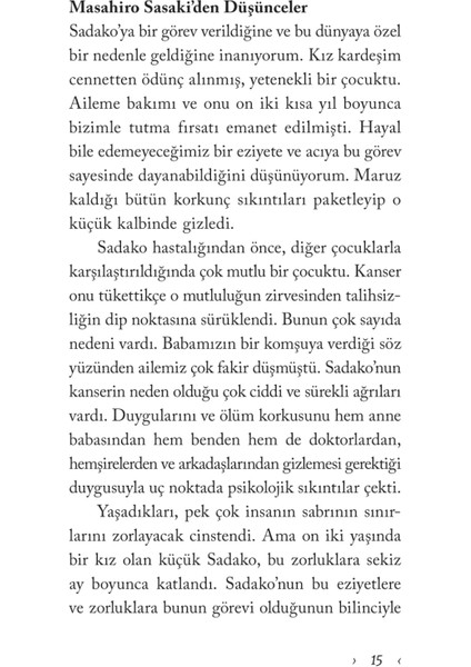 Sadako: Sadako Sasaki Ile Kağıttan Bin Turnanin Gerçek Hikayesi
