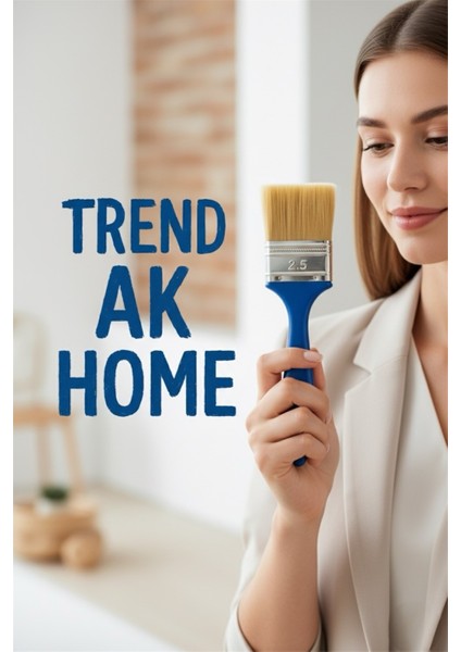 Lüks Kestirme Boya Fırçası No:2.5