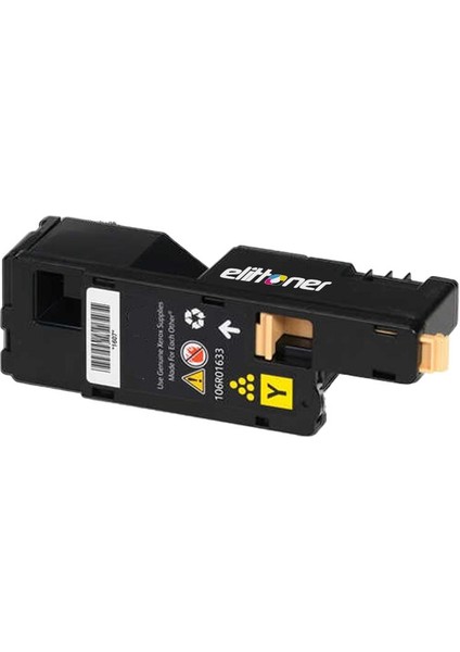 Elittoner 106R01633 - Xerox Phaser 6000, 6010 Workcentre 6015 Yellow (1k)