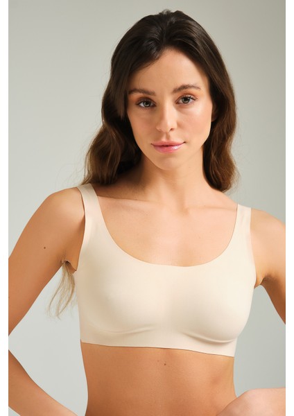 Toparlayıcı Lazer Kesim Görünmez Sütyen Ten indirimleri