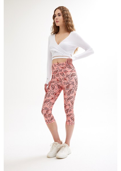 Kapri Tayt Şal Pembe Canopus modelleri