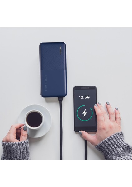 Nautica P240 20W Pd 18W Qc Hızlı Taşınabilir Şarj Cihazı Powerbank 20.000 Mah Navy modelleri