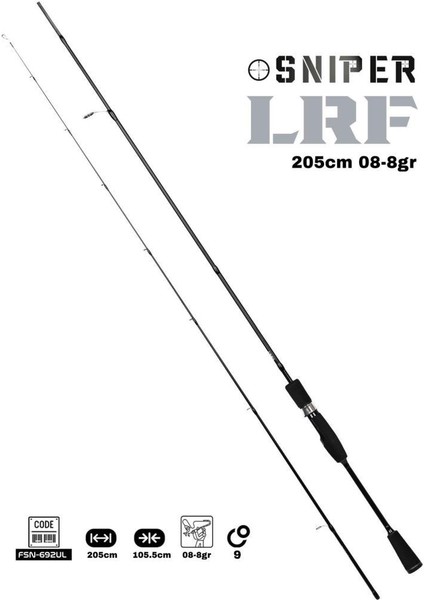 Sniper 205CM 08-8gr Lrf Olta Kamışı fiyatları