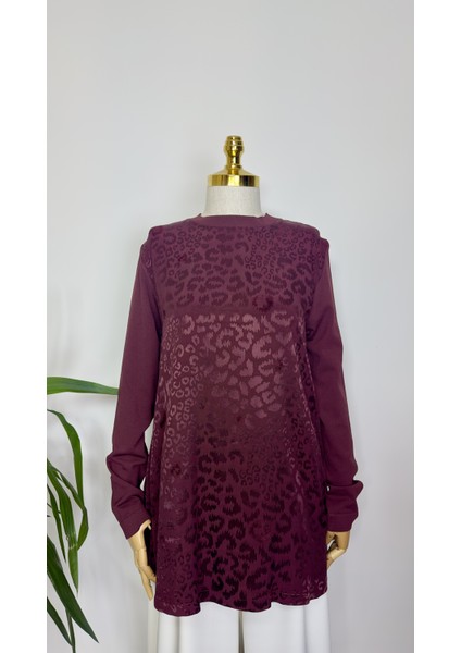 Bordo Renk Tunik modelleri