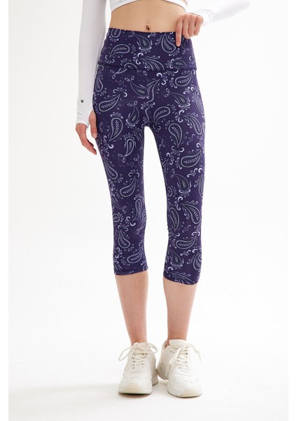 Kapri Tayt Şal Lacivert Canopus