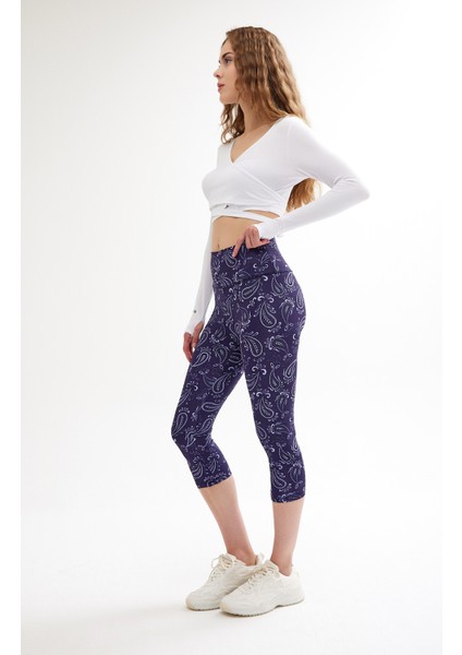 Kapri Tayt Şal Lacivert Canopus modelleri