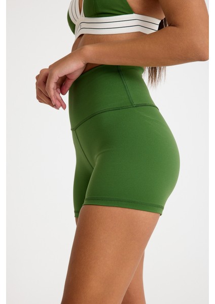 Push Up Kısa Şort Yeşil fırsatları
