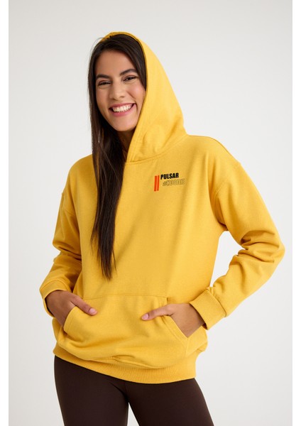 Kapşonlu Sweatshirt Hoodie Hardal fiyatları
