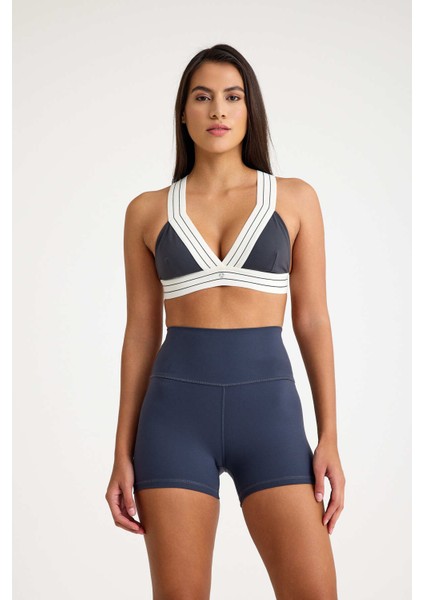 Push Up Kısa Şort Antrasit