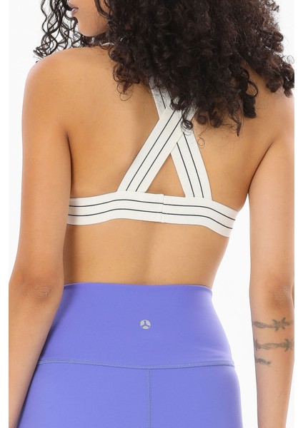 V Yaka Toparlayıcı Spor Sütyen Lila Meissa fırsatları