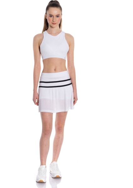 Tenis Eteği Beyaz