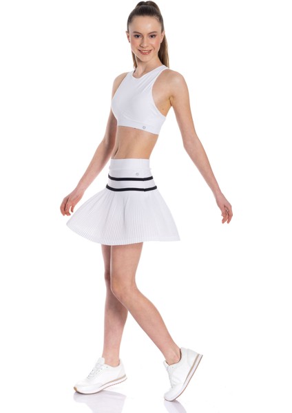 Tenis Eteği Beyaz modelleri