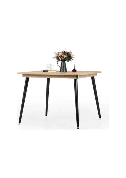 Bistro 90*90 cm /kare Mutfak Masası /kare Yemek Masası /mutfak Masası (Meşe)