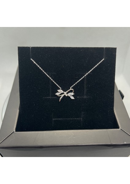 925 Ayar Gümüş Işıltılı Fiyonk Kolye fiyatları