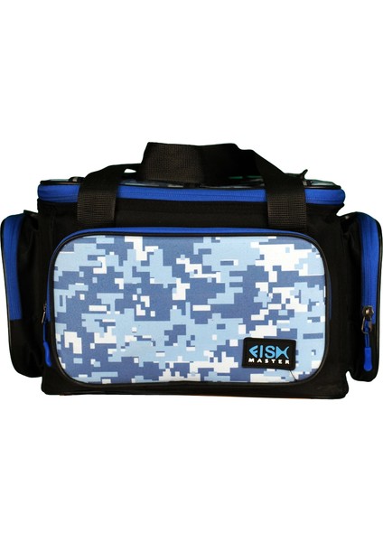Blue Camo Helper Bag Lrf Spin Balıkçı Çantası