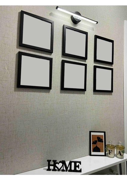 6’lı Siyah Çerçeve Seti – 20X20 cm Kare Duvar Dekoru ve Fotoğraf Çerçevesi fiyatları
