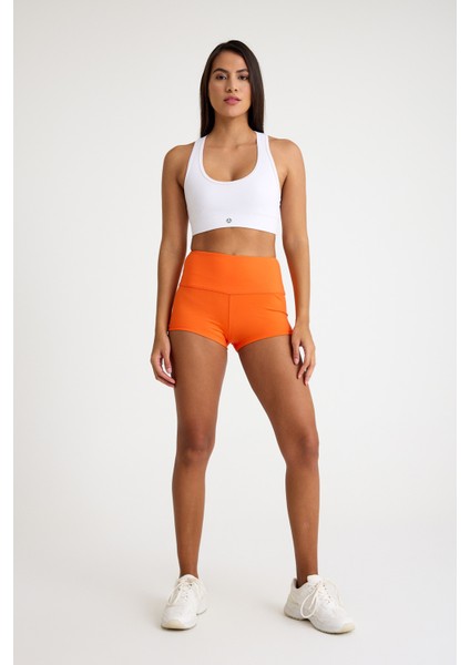 Yoga Şort Oranj Wei modelleri