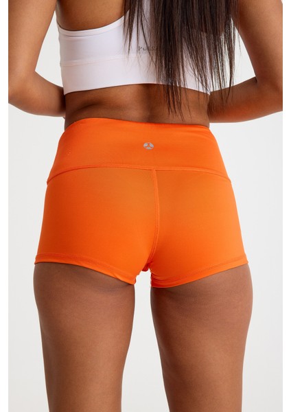 Yoga Şort Oranj Wei indirimleri