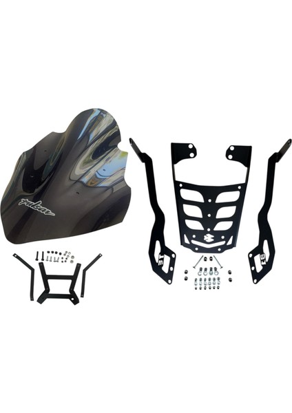 Bajaj Pulsar NS200 SIPERLIK Camı-Çanta Demiri(5mm Extra Güçlü)Takımı