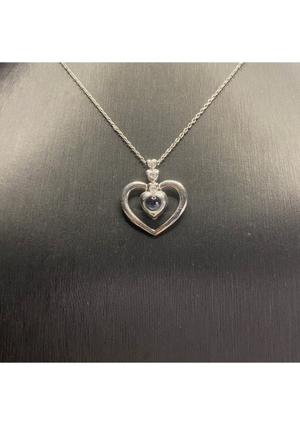 925 Ayar Gümüş 100 Dilde Seni Seviyorum Kolye fiyatları