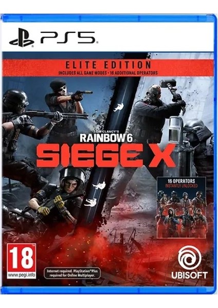 Tom Clancy's Rainbow Six Siege x Elite Edition (Ps5)