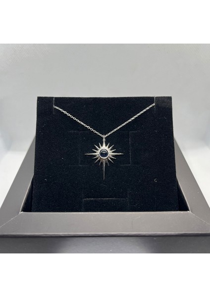 925 Ayar Gümüş Kuzey Yıldızı Motifli 100 Dilde Seni Seviyorum Kolye fiyatları