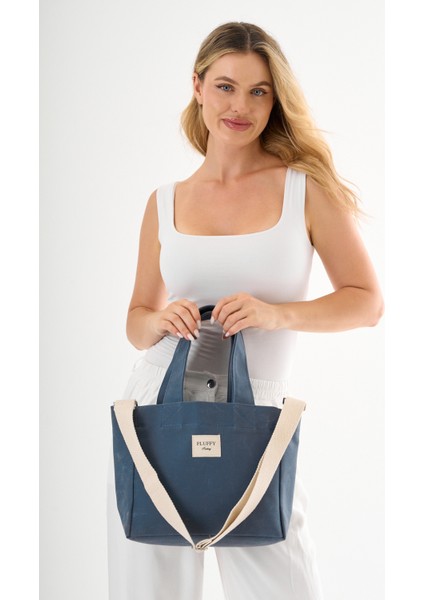 Miranda Mumlu Kanvas Su Geçirmez Kadın Omuz El Çantası Lise ve Üniversite Okul Çantası(En:28 Boy:25) fiyatları