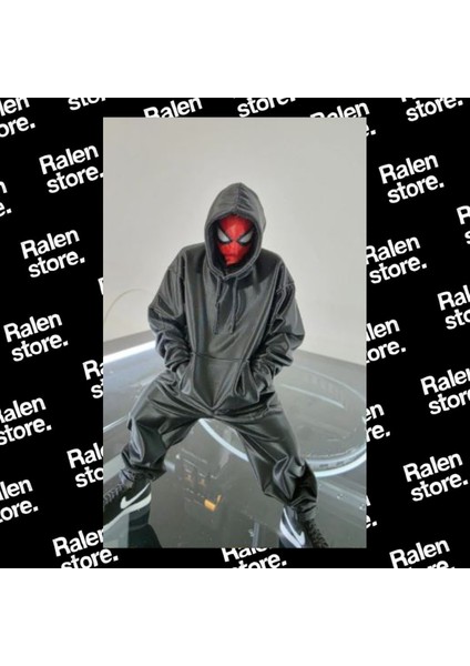 Spider-Man Urban Style Figür | 25CM | (Siyah-Kırmızı) ( Yüksek Kalite 3D Baskı Pla ) fiyatları