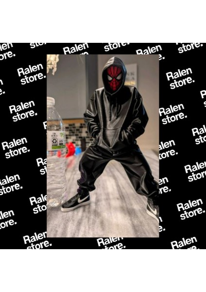 Spider-Man Urban Style Figür | 25CM | (Siyah-Kırmızı) ( Yüksek Kalite 3D Baskı Pla ) fırsatları