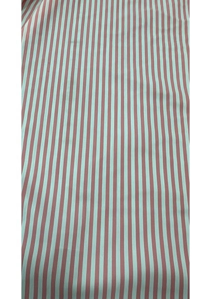 Çizgili Likralı Pamuk KUMAŞ/160 cm