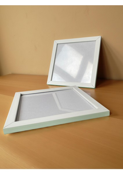 6’lı Siyah Çerçeve Seti – 20X20 cm Kare Duvar Dekoru ve Fotoğraf Çerçevesi modelleri