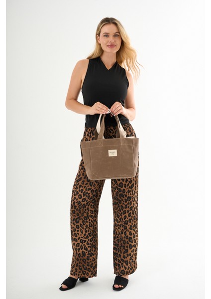 Mute Bagcookie Mumlu Kanvas Su Geçirmez Kadın Omuz El Çantası Lise ve Üniversite Okul Çantası(En:28 Boy:25) fiyatları