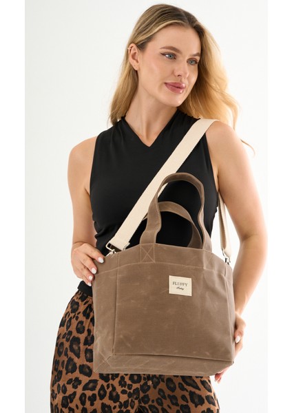 Mute Bagcookie Mumlu Kanvas Su Geçirmez Kadın Omuz El Çantası Lise ve Üniversite Okul Çantası(En:28 Boy:25) modelleri