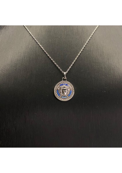 925 Ayar Gümüş Modern Ay Büyüsü Kolye