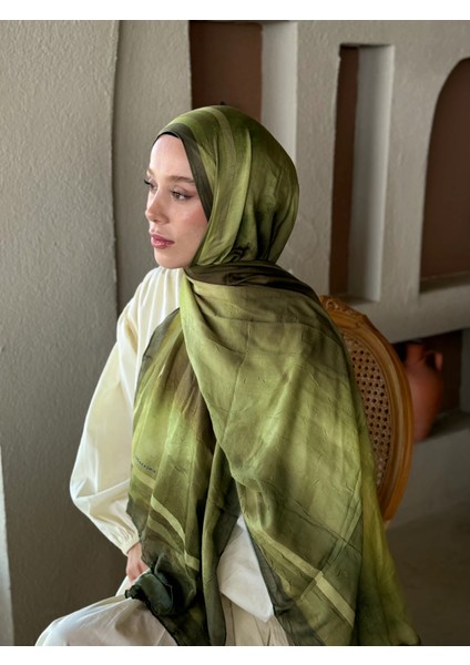 Desenli Pamuk Soft Şal