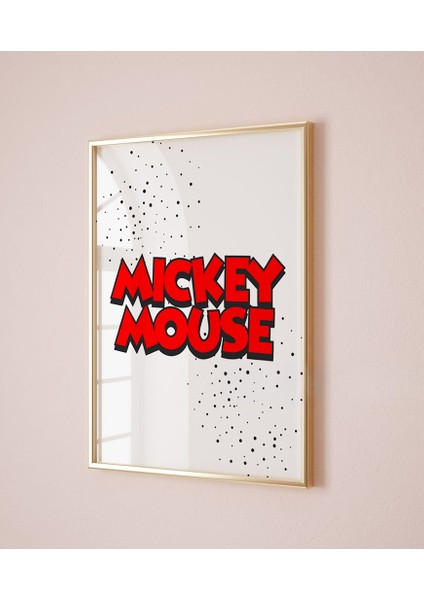 (Çerçevesiz) Mickey Mouse 3lü Poster Seti Çerçevesiz Duvar Posteri 3 Adet indirimleri