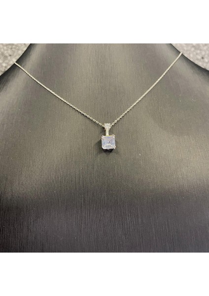 925 Ayar Gümüş Baget Modern Asalet Kolye