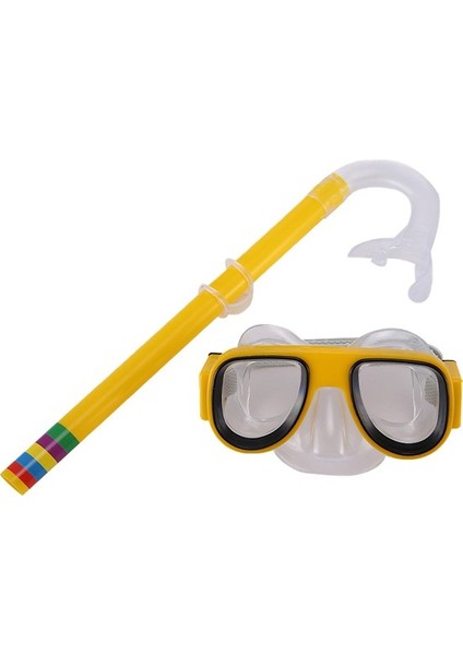 Çocuk Yüzme Gözlükleri Şnorkel Takım Elbise Yüzme Su Sporları Gözlükleri Dalış Gözlükleri Erkek ve Kız (Yurt Dışından)