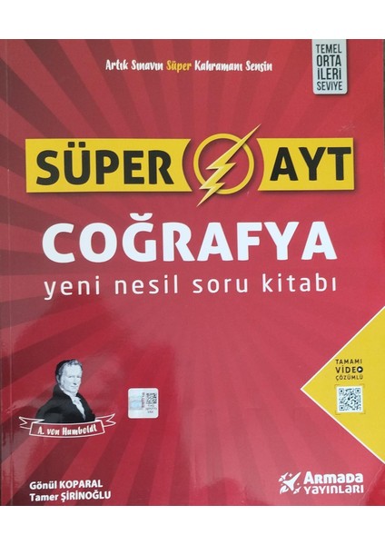 Süper Ayt Coğrafya Yeni Nesil Soru Kitabı