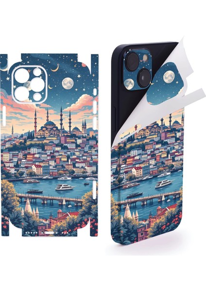 Iphone 16 Için Full Kaplama Sticker Çizilme Önleme Kılıfsız Kullanım Için Istanbul
