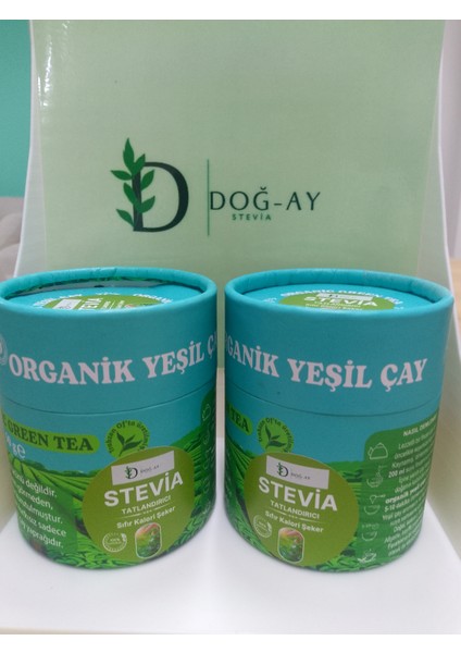 Şeker Otu Stevia Katkılı Yeşil Çay 100GR fırsatları