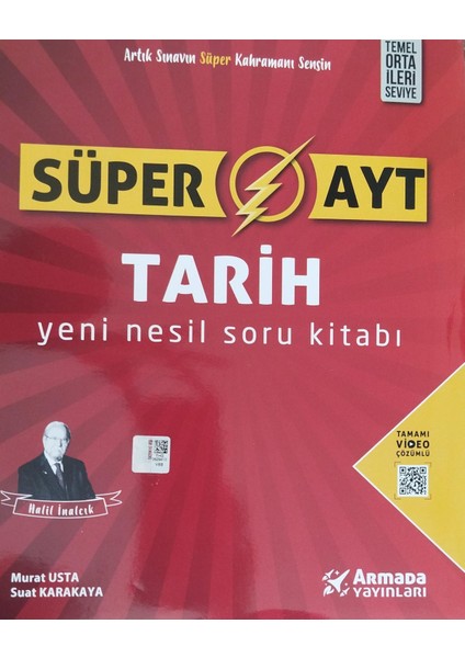 Süper Ayt Tarih Yeni Nesil Soru Kitabı