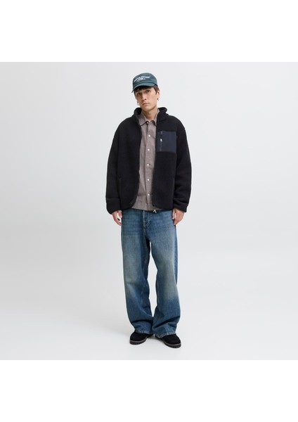 Erkek Teddy Fermuar Kapamali Ceket - Thatcher