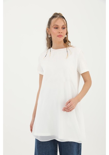 Kadın 10271 Basic Uzun T-Shirt fiyatları