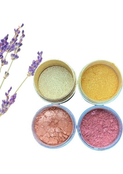Epoksi Reçine Sedef Metalik Toz Pigment Boya 4X10ML/ Epoksi Boyası/ Mum Boyası/ Beton Boya fiyatları